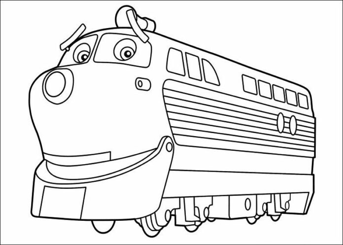 Kolorowanka Chatsworth z Chuggington