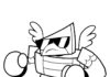 Hawkodile Unikitty Kolorowanka Hawkodile Unikitty