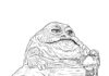 Jabba the Hutt Gwiezdne Wojny Kolorowanka Jabba the Hutt Gwiezdne Wojny