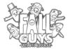 Logo i postacie Fall Guys Kolorowanka Logo i postacie Fall Guys