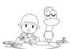 Pocoyo z Pato Kolorowanka Pocoyo z Pato