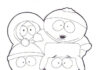 Postacie z South Park Kolorowanka Postacie z South Park dla dzieci do druku
