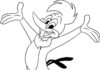 Radosny ptak Woody Woodpecker Kolorowanka Radosny ptak woody woodpecker
