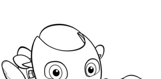 Ricky i Toot Kolorowanka Ricky i Toot