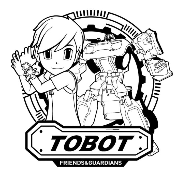 Kolorowanka Ryan Tobot