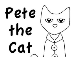 kolorowanka Pete the cat