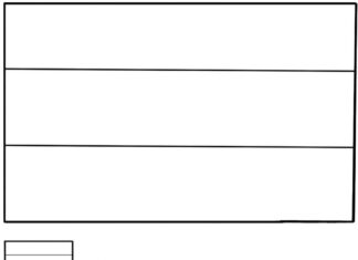 Duża flaga Austrii kolorowanka duża flaga australii szablon do druku