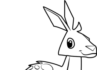 Dziwne zwierzątko kolorowanka dziwne zwierzątko