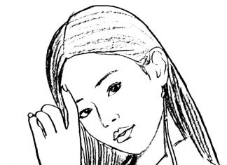 Jennie z zespołu w garniturze kolorowanka jennie z zespołu w garniturze