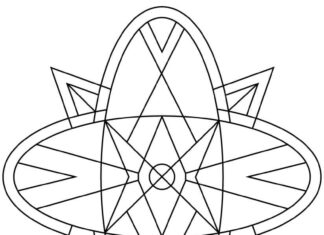 Kalejdoskop dla zaawansowanych kolorowanka kalejdoskop dla zaawansowanych