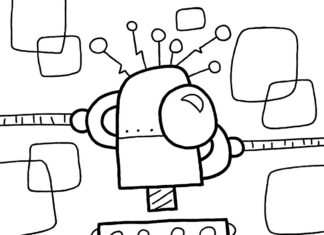 Mały robot z bajki Gundam kolorowanka mały robot z bajki Gundam