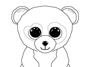 Miś z bajki kolorowanka miś z bajki dla dzieci