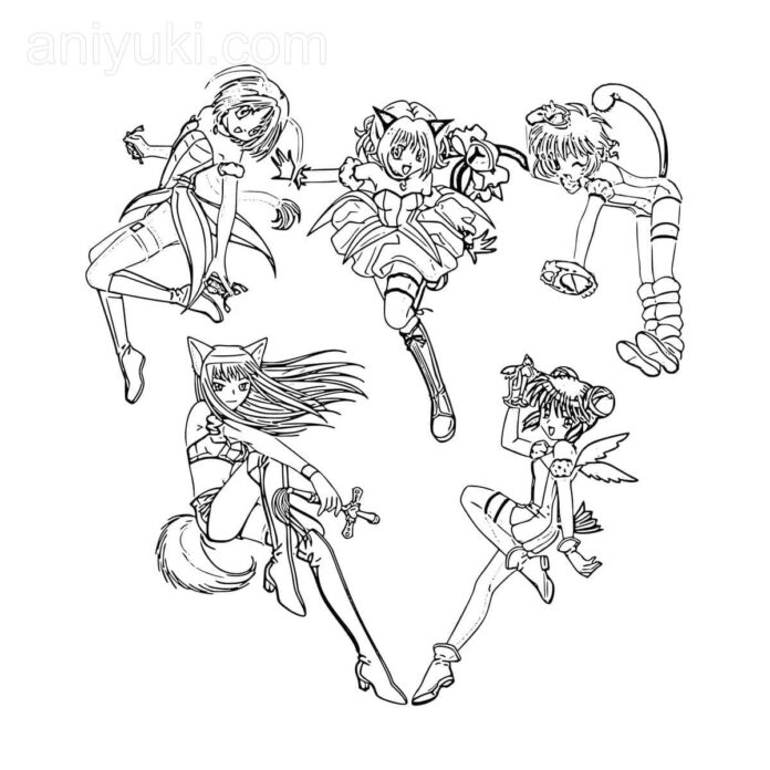 kolorowanki postacie z bajek w krztałcie trójkąta