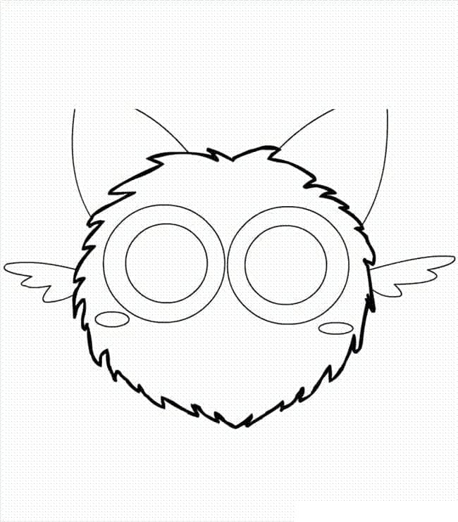 koorowanka postać z bajki do druku