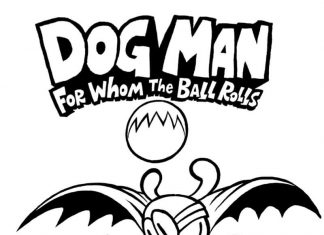 Dog Man ze skrzydłami