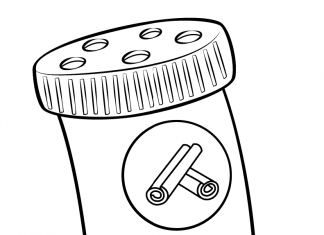 Kawaii przyprawa cynamonowa dla dzieci kolorowanka Kawaii przyprawa cynamonowa dla dzieci