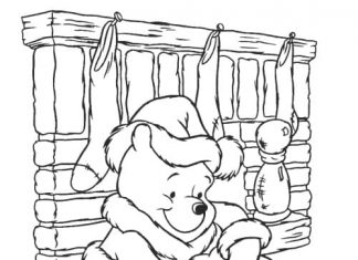 Kubuś Puchatek z miodem