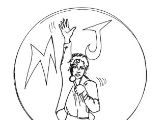 Micheal Jackson z mikrofonem kolorowanka Micheal Jackson z mikrofonem śpiewa dla dziewczyn