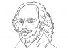 Angielski poeta William Shakespeare kolorowanka angielski poeta William Shakespeare
