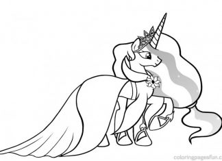 Bajkowy jednorożec pegazus kolorowanka bajkowy jednorożec pegazus dla dzieci do druku