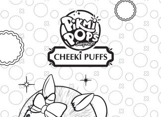 Cheeki puff kolorowanka cheeki puffs do druku