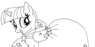 Dla 7 latka mały kucyk Pony kolorowanka dla 7 latka mały kucyk Pony