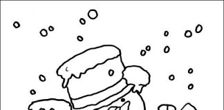 Dla 8 Latków bałwan z prezentem