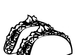 Dwie duże kanapki kolorowanka dwie duże kanapki do druku