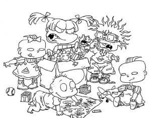 Dzieciaki bawią się zabawkami kolorowanka dzieciaki bawią sie zabawkami