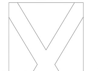 Flaga Szkocji kolorowanka flaga Szkocji do druku szablon dla dzieci