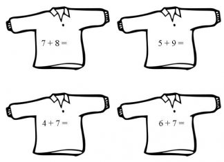 kolorowanka kolorowe koszulki z kołnierzykiem