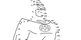 Kropki do połączenia odważny batman