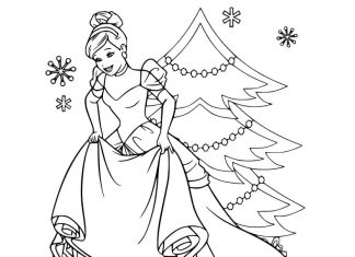 Księżniczka w sukience