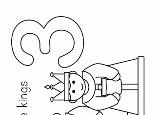 kolorowanka trzej Królowie bajkowe postacie do druku