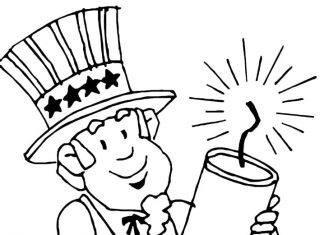 Niski pan z dynamitem kolorowanka niski pan z dynamitem