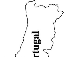 kolorowanka państwo Portugalii