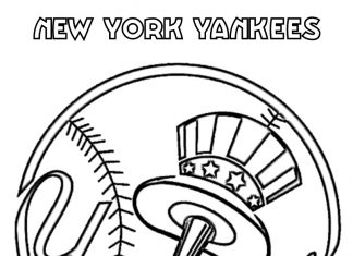 Pieczęć amerykańskiej drużyny kolorowanka pieczęć amerykańskiej drużyny