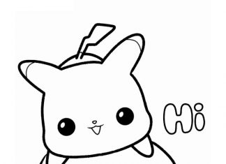 Pikachu na pokebollu kolorowanka pikachu na pokebollu