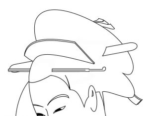 Portret azjatyckiej kobiety