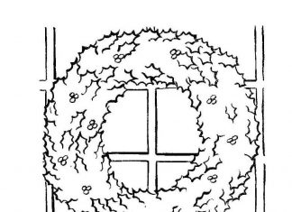 Świeczka koło wieńca świątecznego kolorowanka świeczka koło wieńca świątecznego