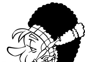 Szkocki żołnierz z dudami kolorowanka szkocki żołnierz z dudami do druku