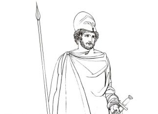 Wojownik z mieczem