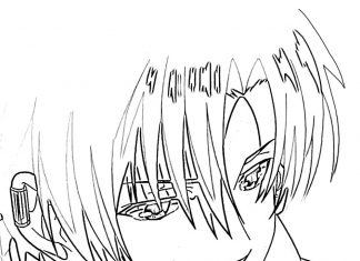 Chłopak Shinei Nouzen kolorowanka