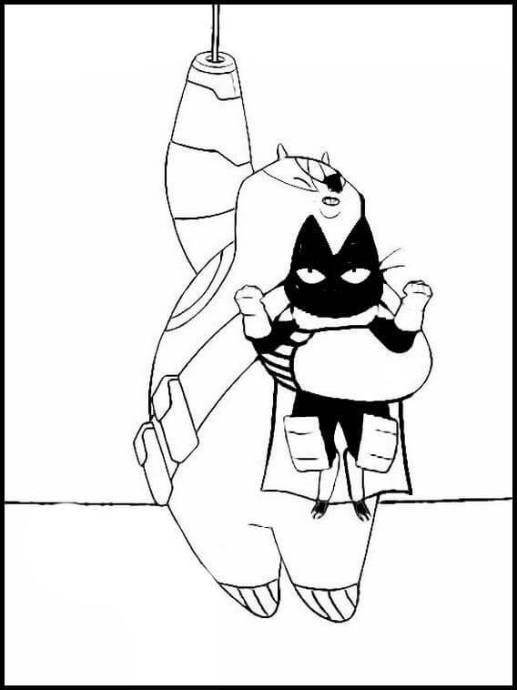 Badgerclops z anime Mao Mao