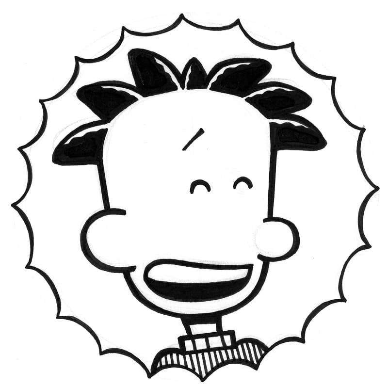 Big Nate do pokolorowania obrazek