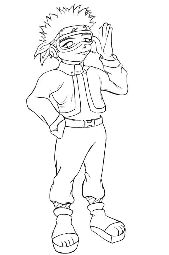 Cała postać Obito dla dzieci