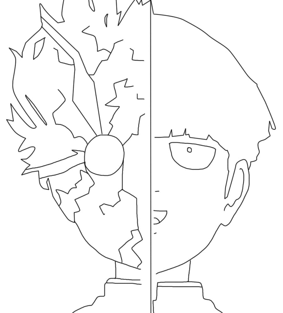 Chłopak Shigeo Kageyama