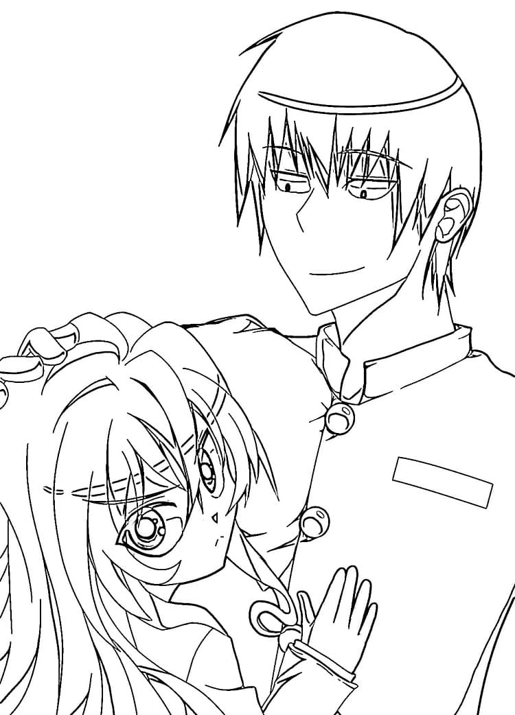 Chłopak i dziewczyna - Ryuuji Takasu i Taiga Aisaka