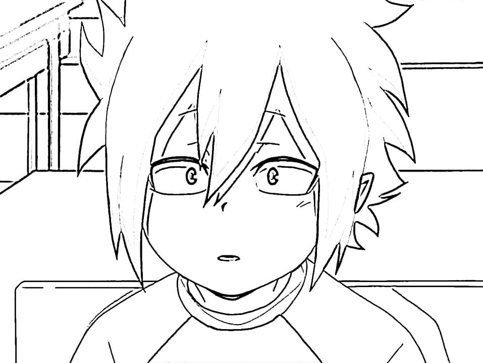 Chłopak z Tamaki Amajiki