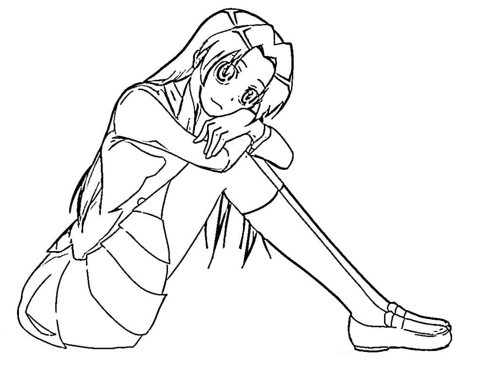 Dziewczyna Ami Kawashima z Toradora